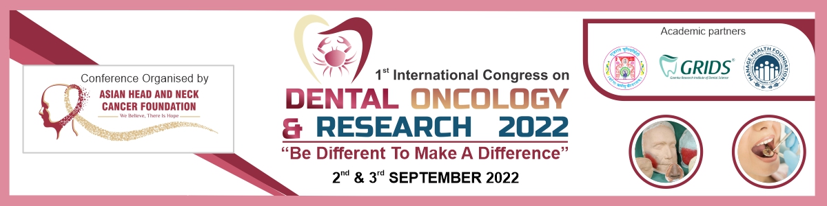 1st International Congress on Dental Oncology & Research 2022